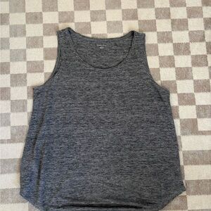 Gray Sleeveless Top